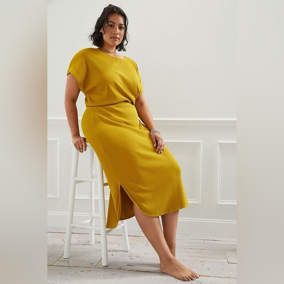 DAILY PRACTICE BY ANTHROPOLOGIE Dolman-sleeved Maxi Dress SIZE large EUC - Picture 3 of 6